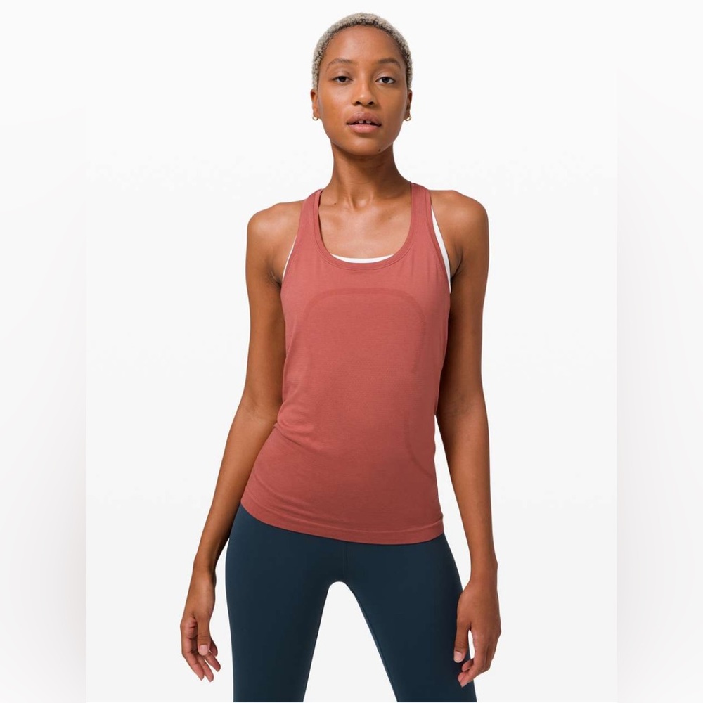Sz 8 | Lululemon: Swiftly Tech Racerback 2.0 | Soft Cranberry